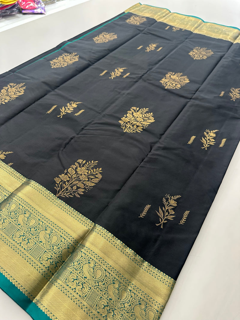 Semi Kanchi Silk Saree-J22