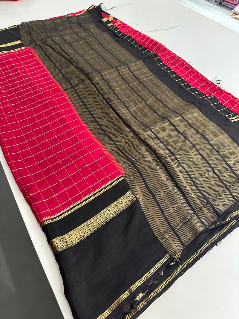 Banarasi Crape Viscose saree-M25