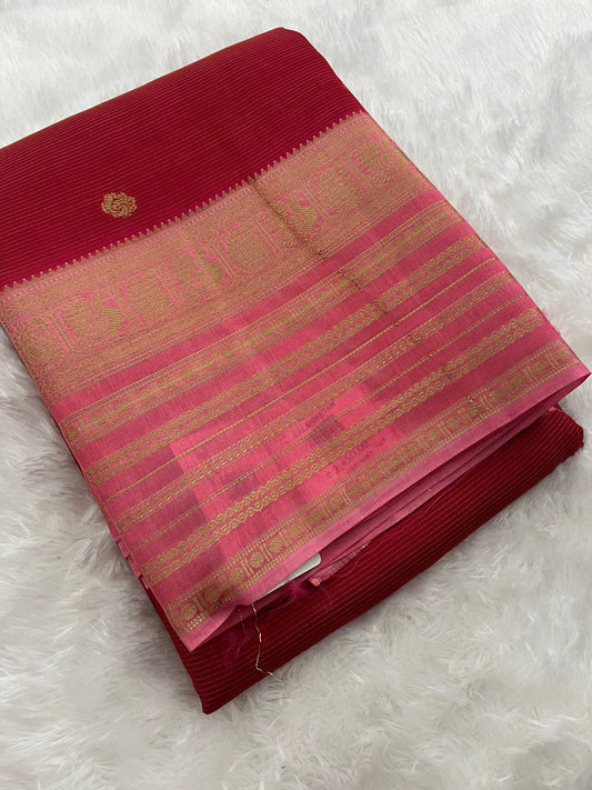 Banarasi Crape Viscose Saree-F13