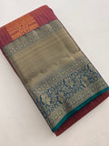 Semi Kanchi Silk Saree-J22