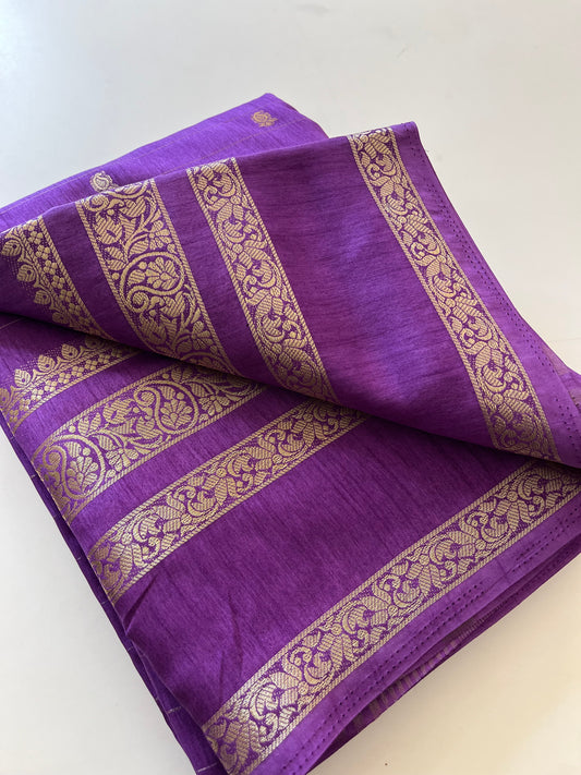 Tussar Printed Fancy