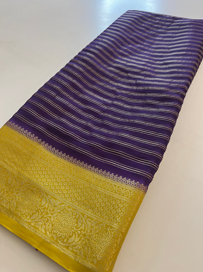 Designer Crape silk saree