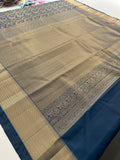 Kanchi Semi Silk Tissue Brocade-JU10