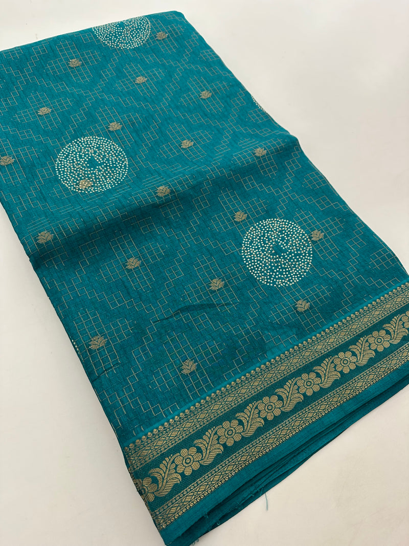 Tussar Fancy Saree -J22