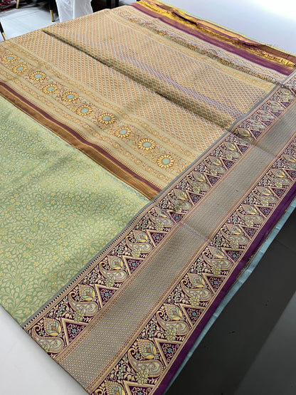 Designer Kanchi silk saree