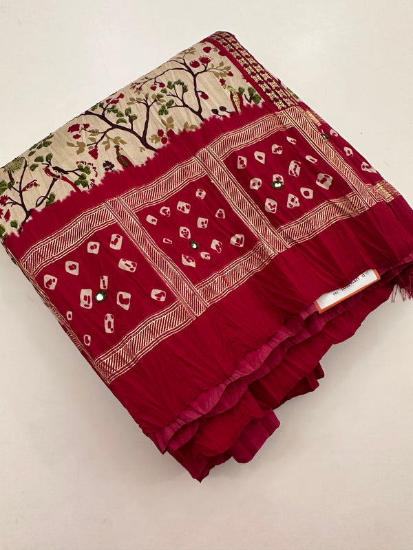 Crush Bandhini Crape Fancy -J22