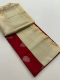 New Semi Soft silk Sarees From Kanchi in beatiful Borders -JU20