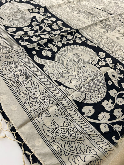 Tussar Printed Saree-M23