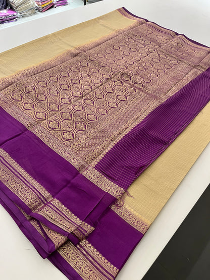 Crepe Small Checks Bentex Border