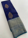 Semi Kanchi Silk Saree-J24