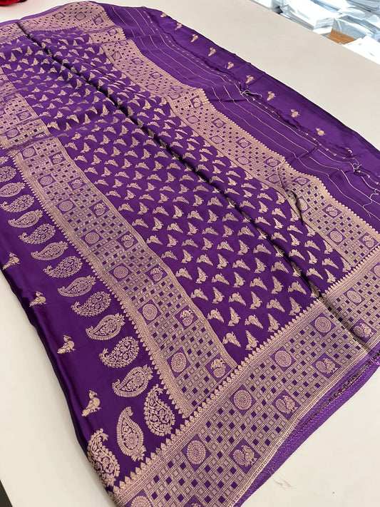 Pure Banarsi Satin Silk