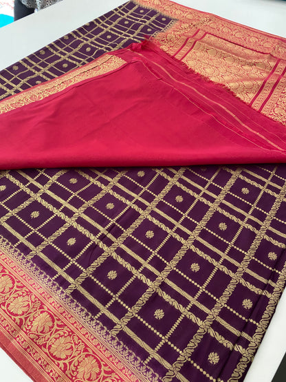 1710 SEMI CRAPE MYSORE SILK