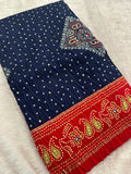 Crush Patola Fancy Saree-JU5