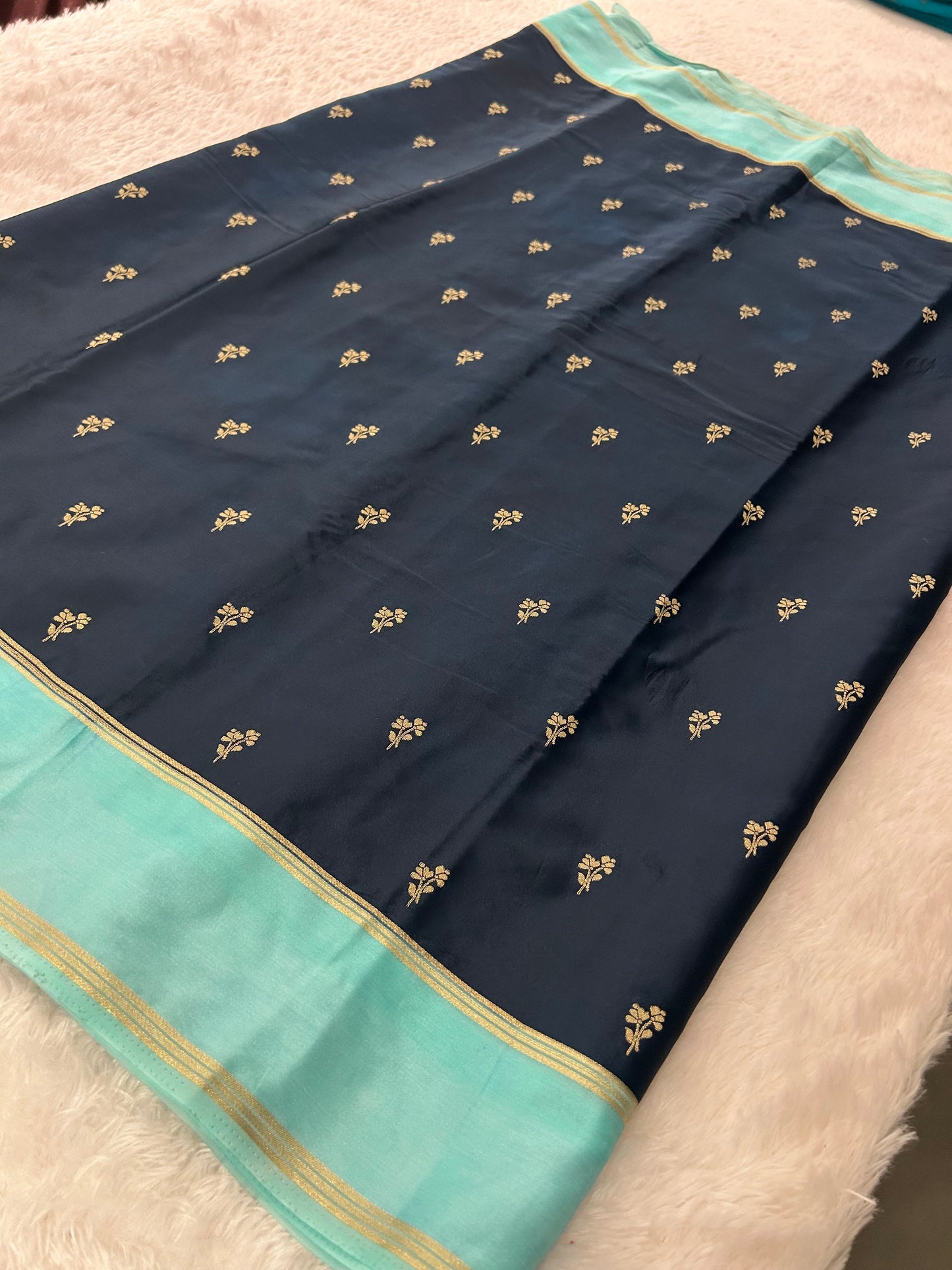 Fancy Gajji Silk Saree-M15