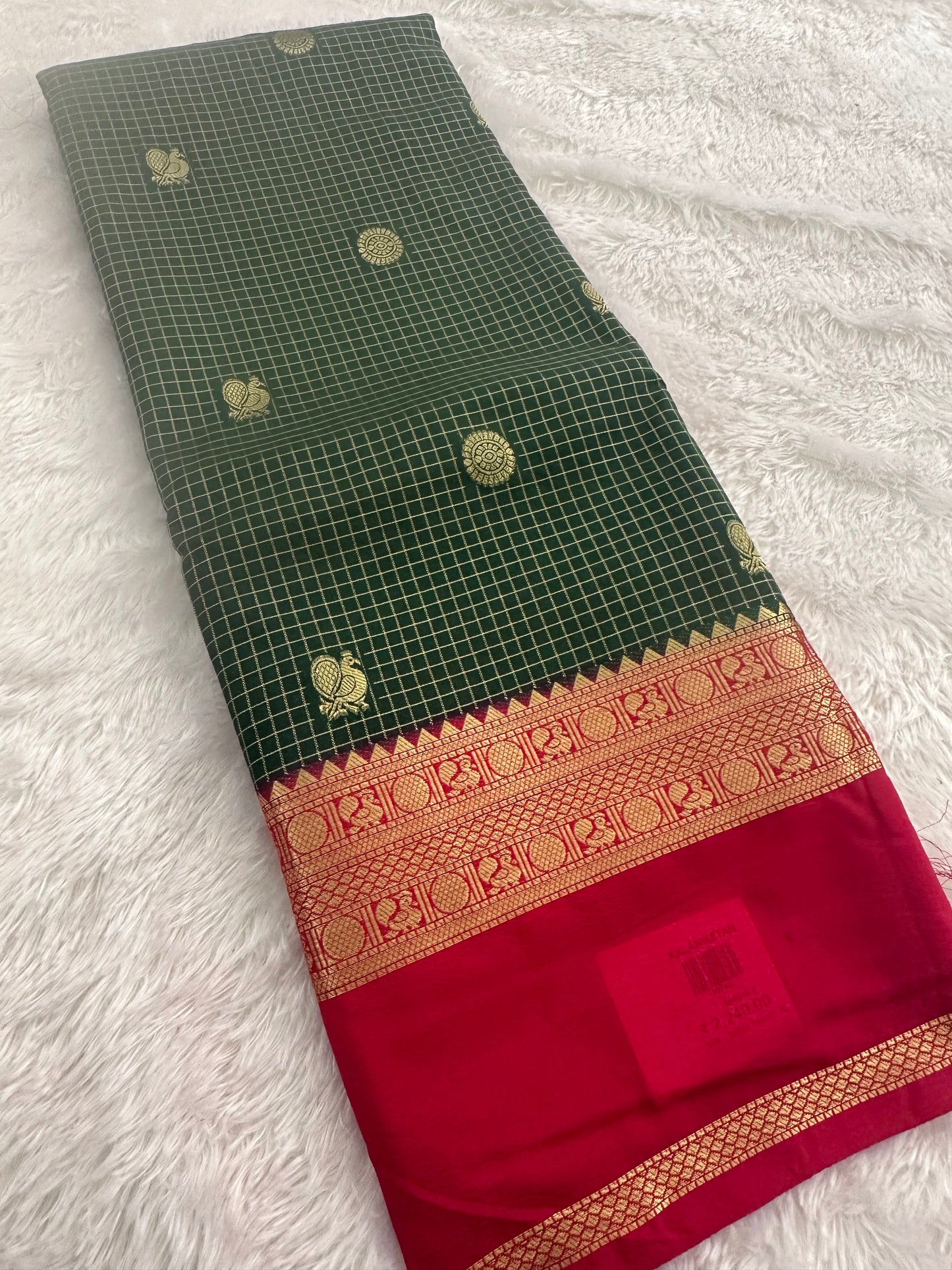 Premium Checks Crape-M13