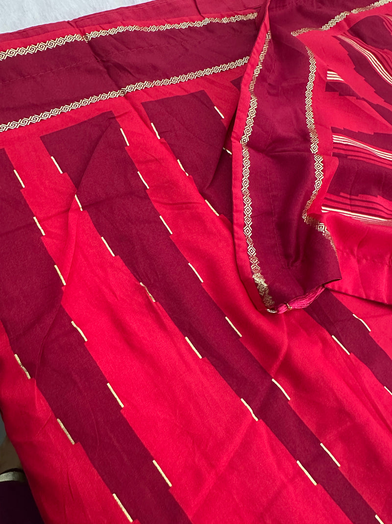 Pichwai Silk Printed-JU3