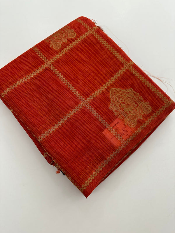 South Cotton Fancy Saree-JU28