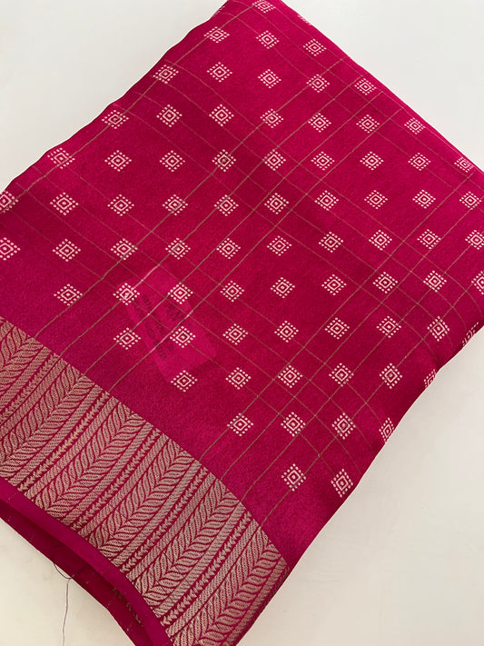 Tussar Chiffon
