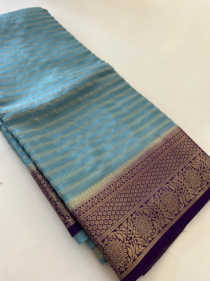 Designer Crape silk saree