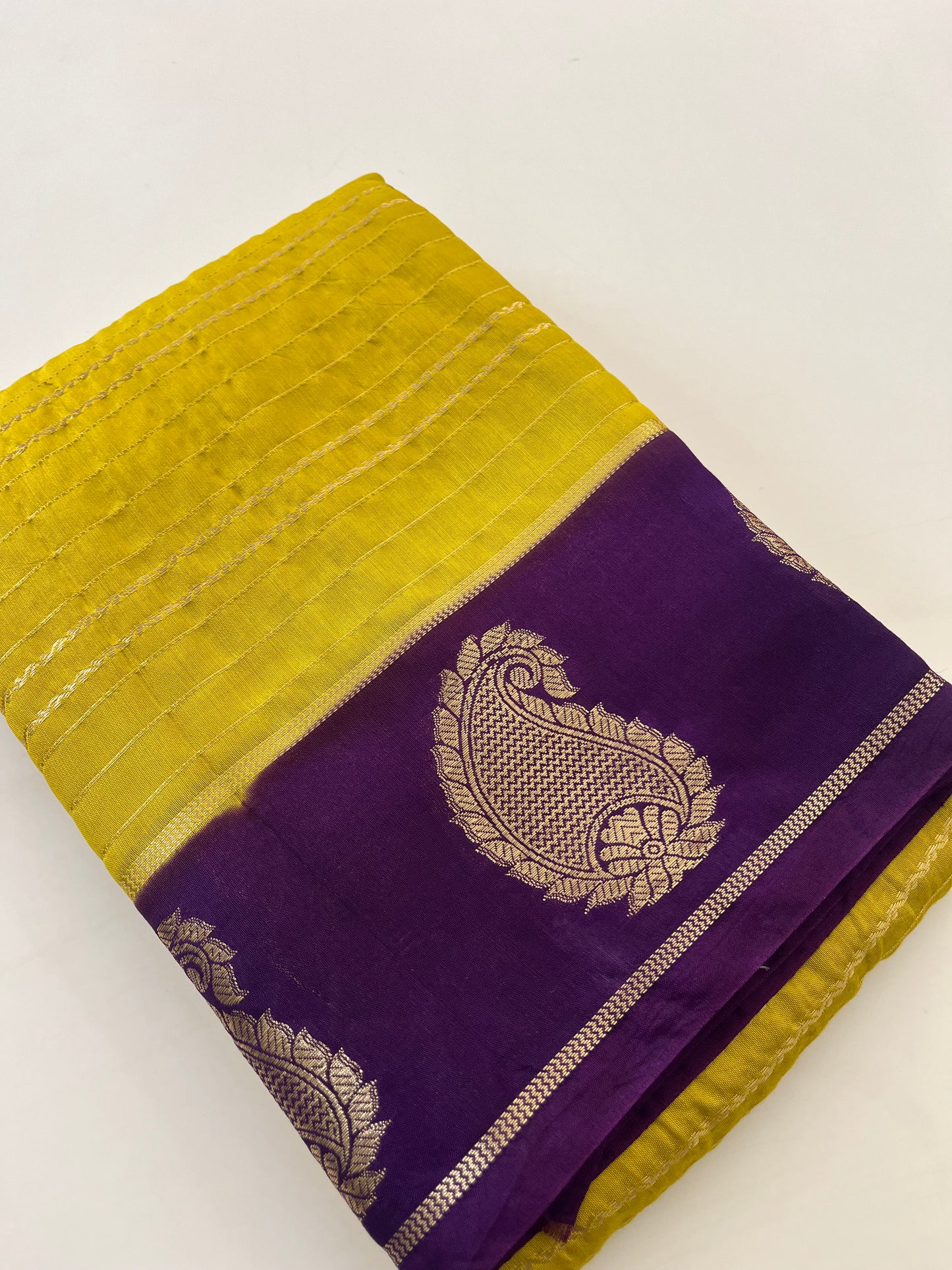 Semi Mysore silk new design