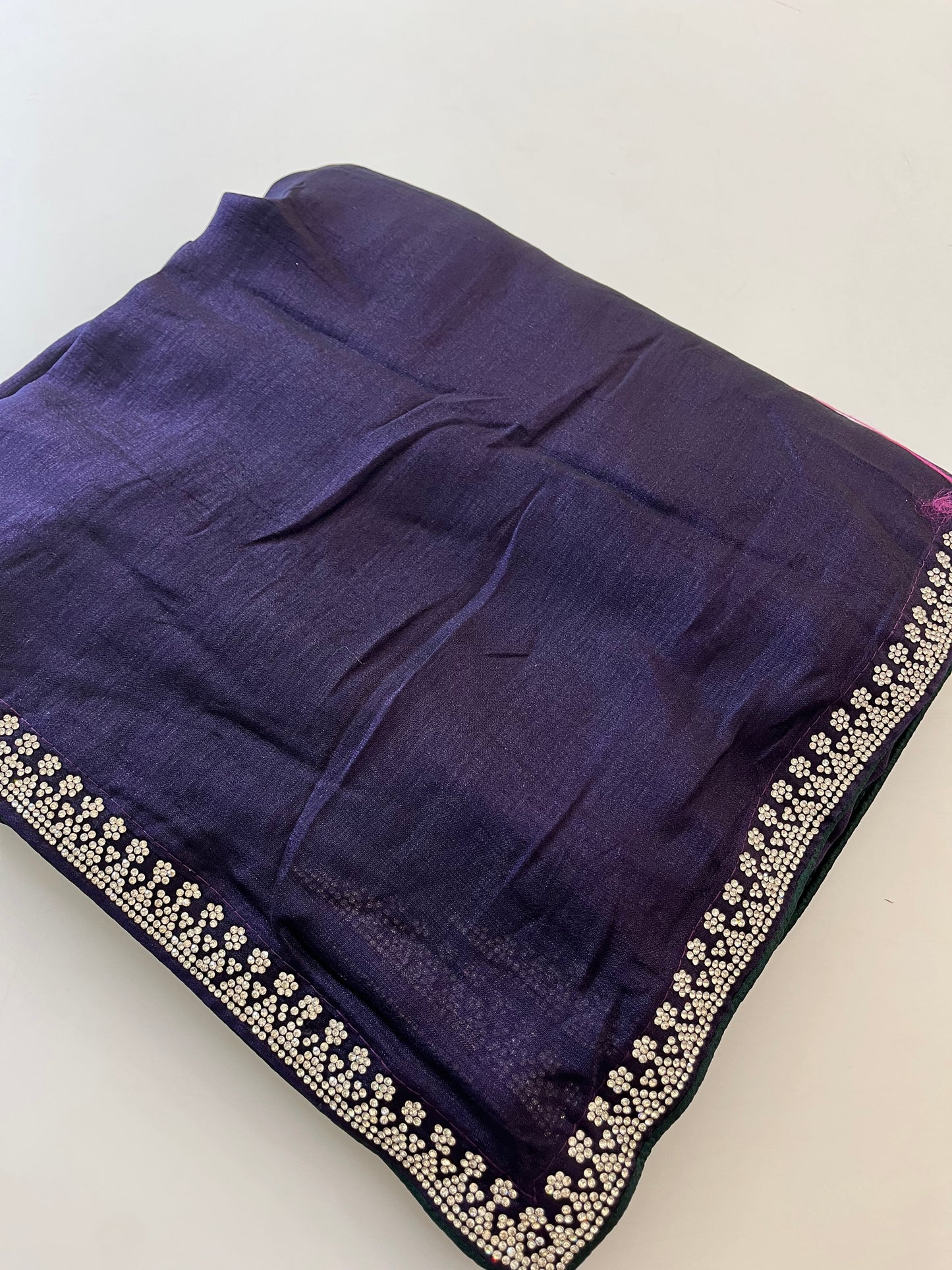 Stone work fancy saree