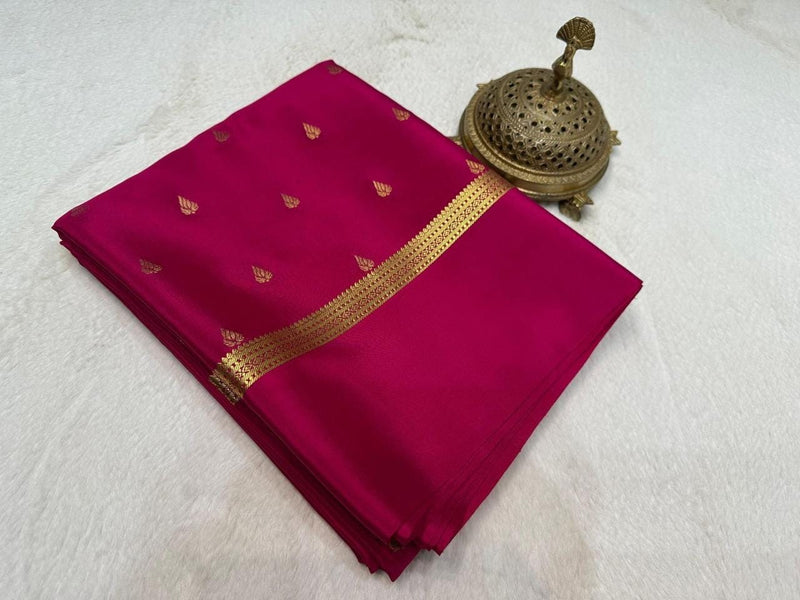Semi Mysore Silk Saree