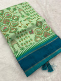 Pichwai Silk Printed-JU3