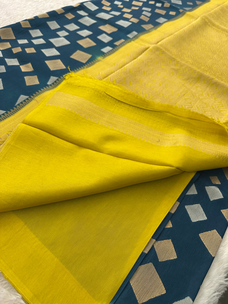 Banarsi Viscose Fancy Saree-JU12