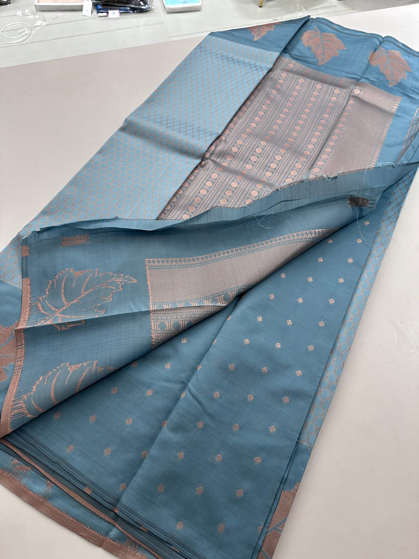 1410 Valkalam Silk Semi Silk