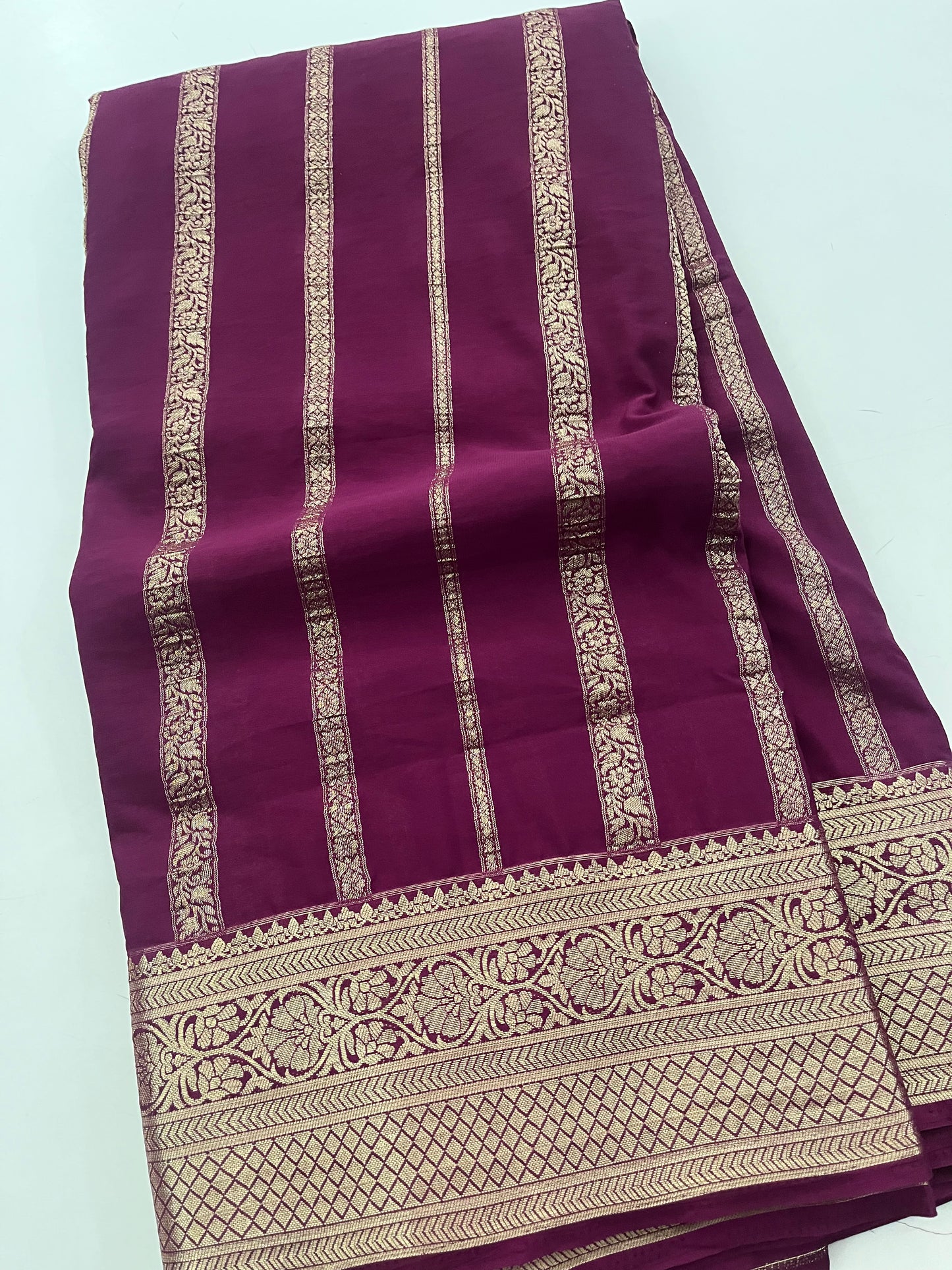 1911 Semi Mysore Crape Silk