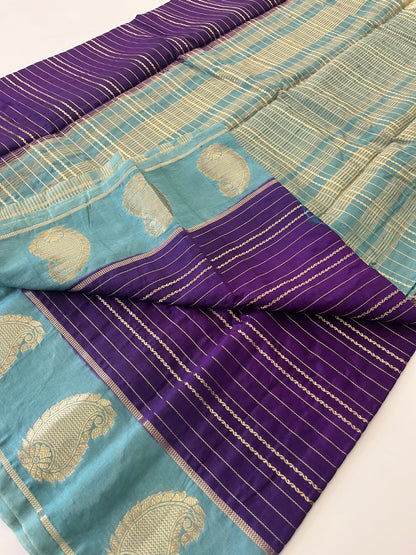 Semi Mysore silk new design