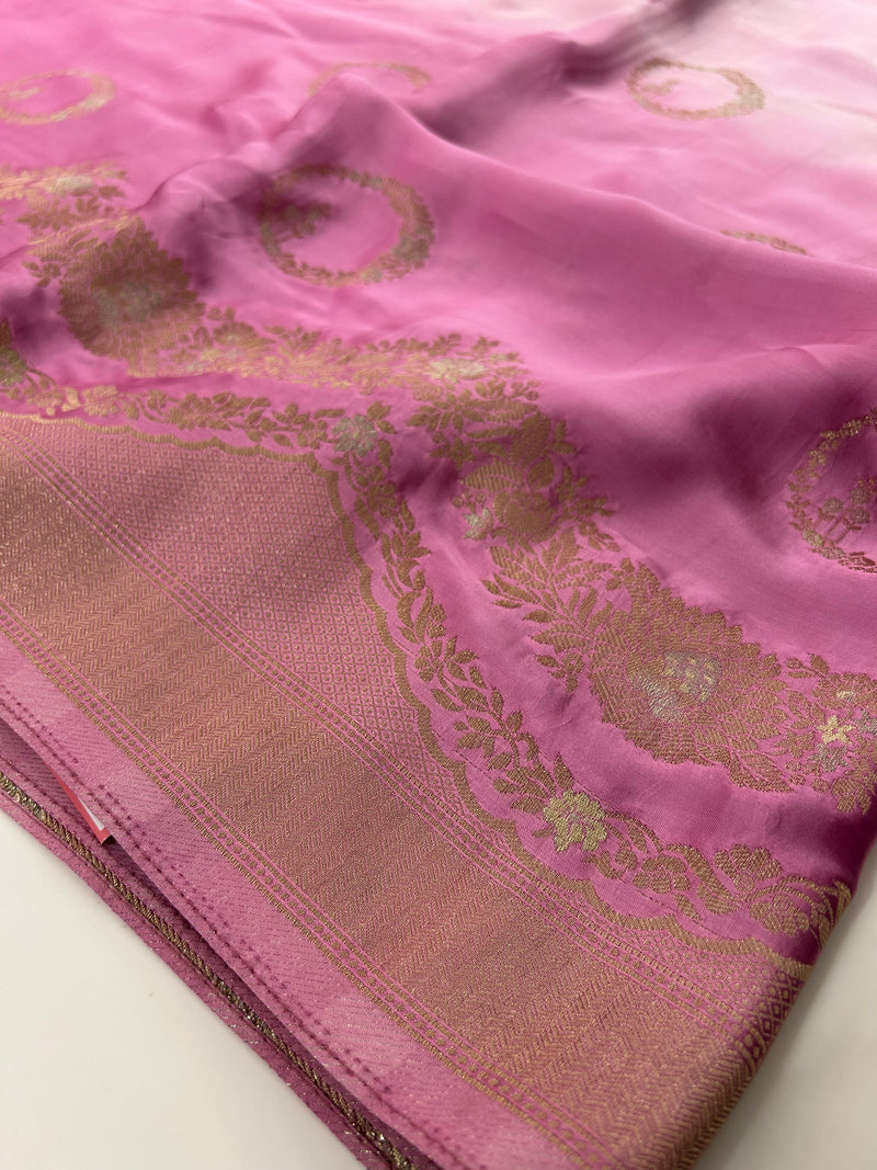 Satin Crepe Banarsi Designer -JU29