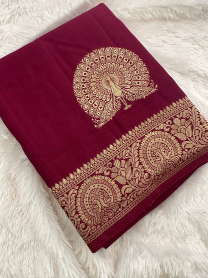 Designer Chinnon Crape-M28