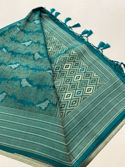 Crepe Brocade Banarasi