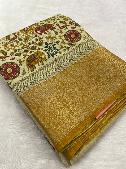 Tussar fancy