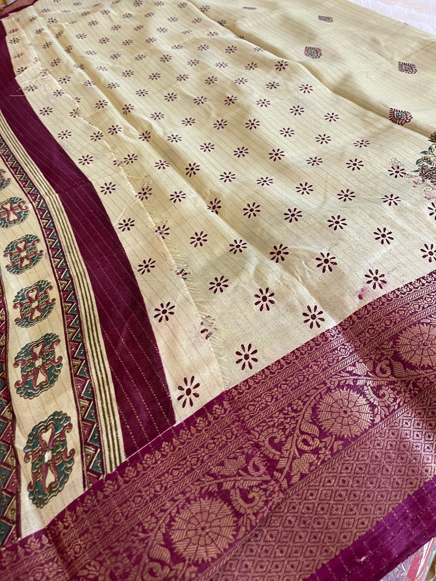 Tussar fancy-109