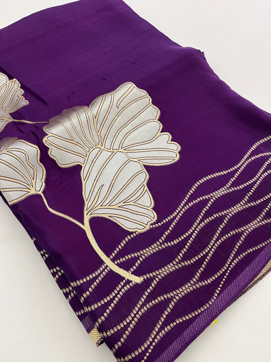 Chinnon Silk Premium Lily Green x Red-1121