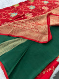 Banarasi Fancy Crape Saree -M19
