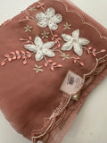 Organza Work Fancy Appliqué Work-M24