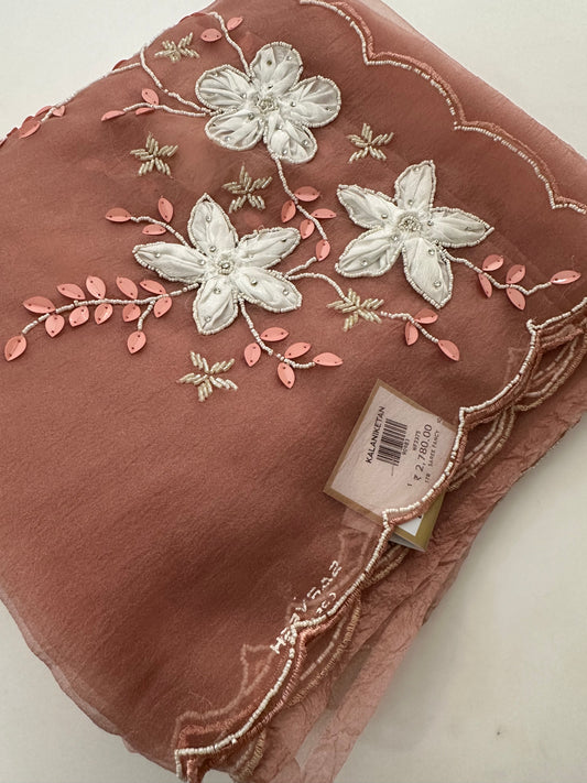 Organza Work Fancy Appliqué Work-M24