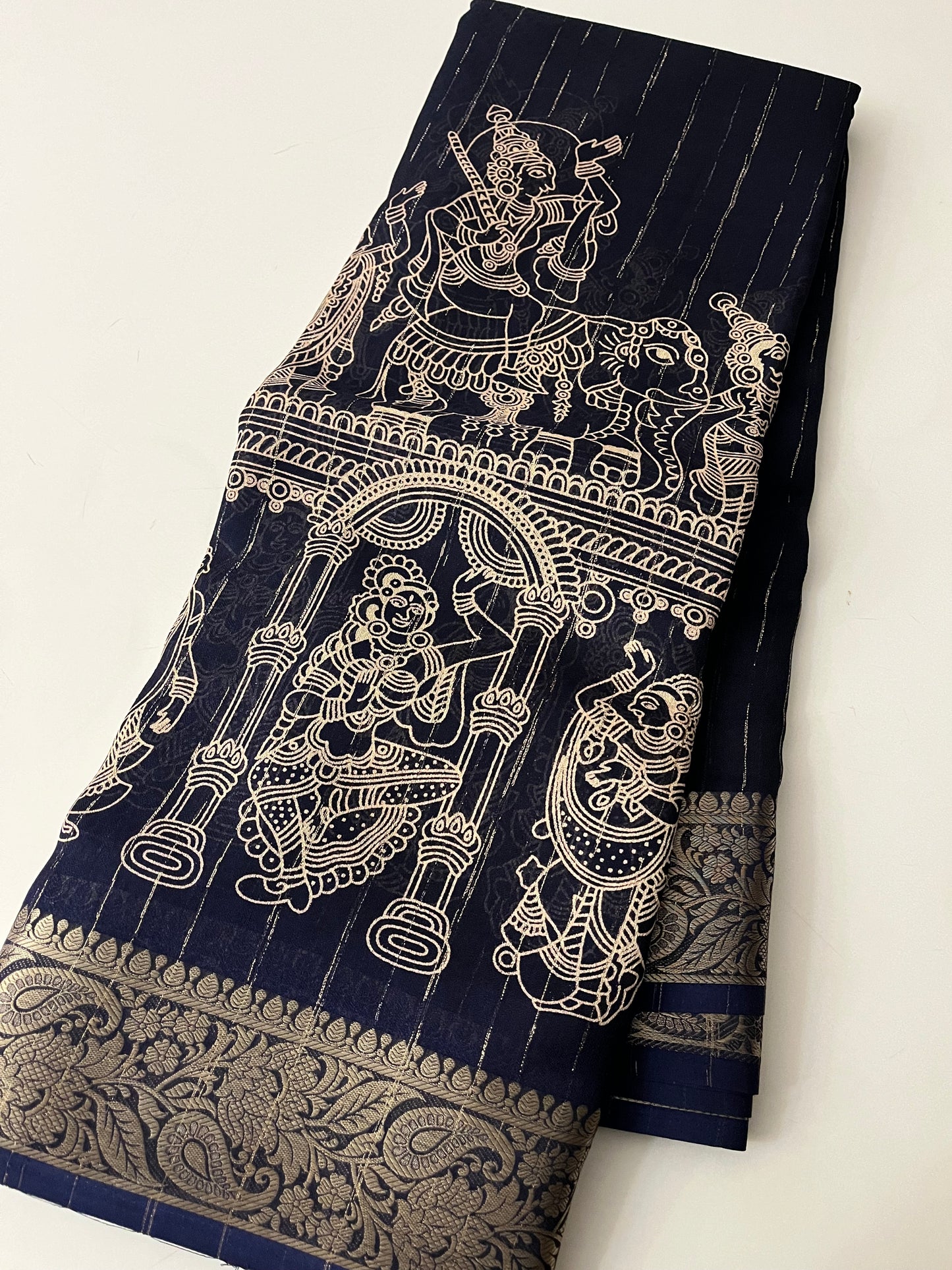 199  KALAMKARI PREMIUM CHIFFONS