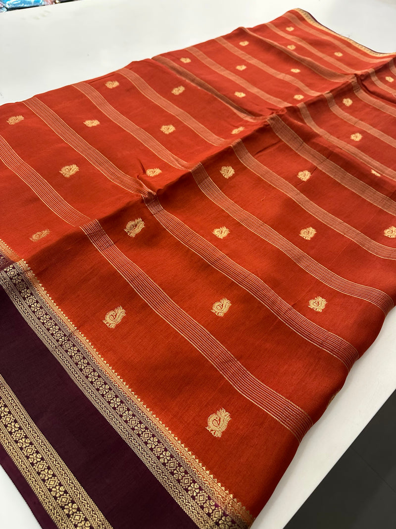 Banarsi Viscose Fancy Saree-J20