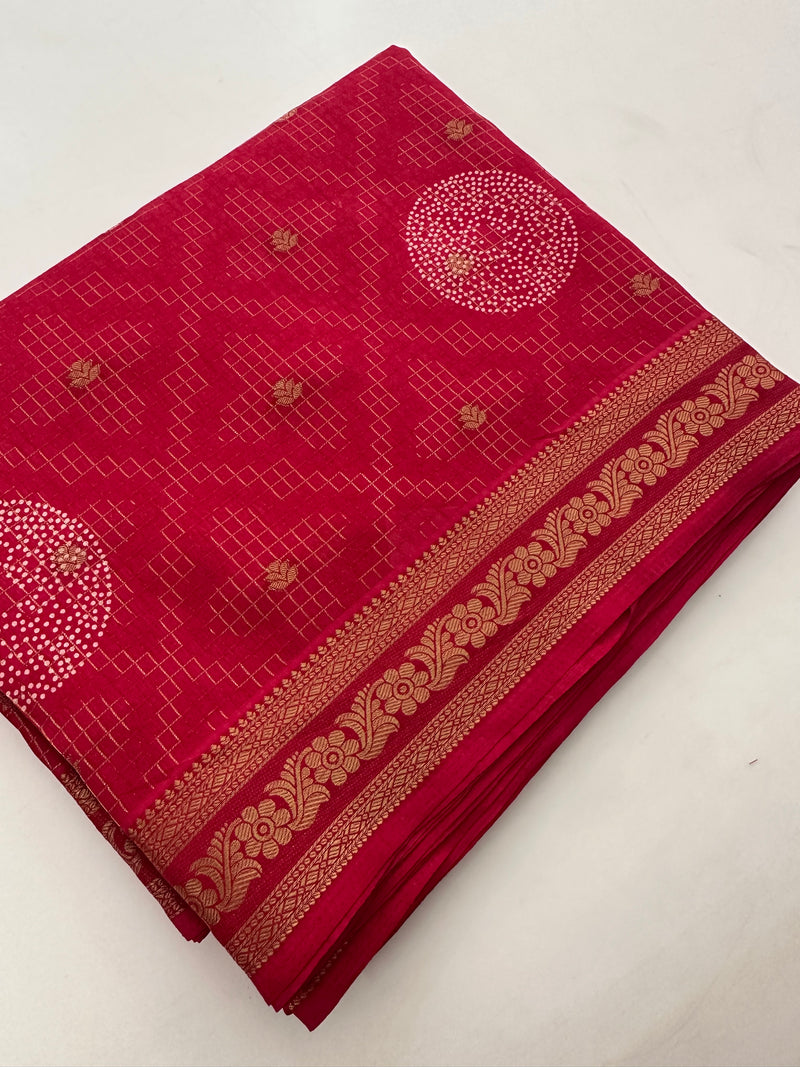 Tussar Fancy Saree -J22