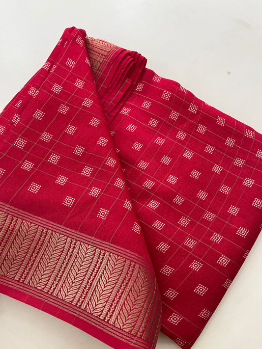 Tussar Chiffon
