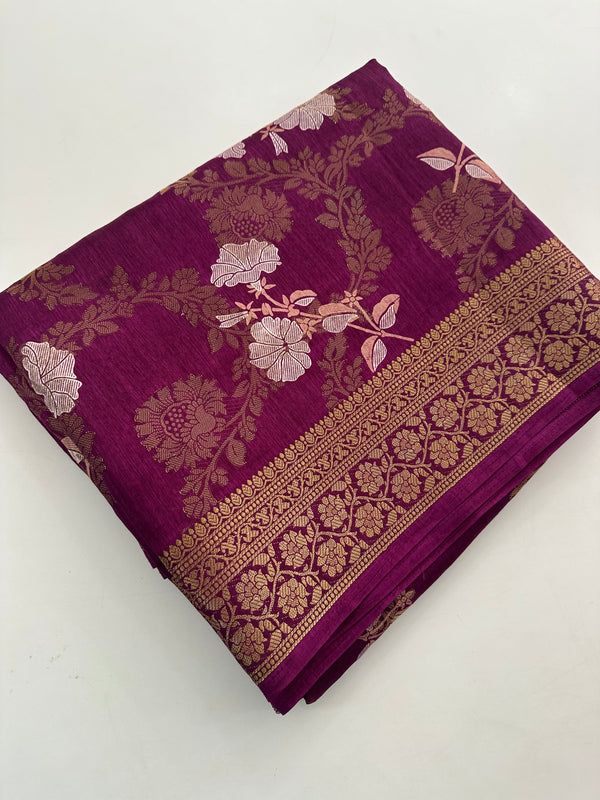 Tussar Fancy New Prints-J18