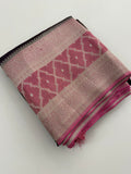 Crape Viscose Fancy Sarees-AU4