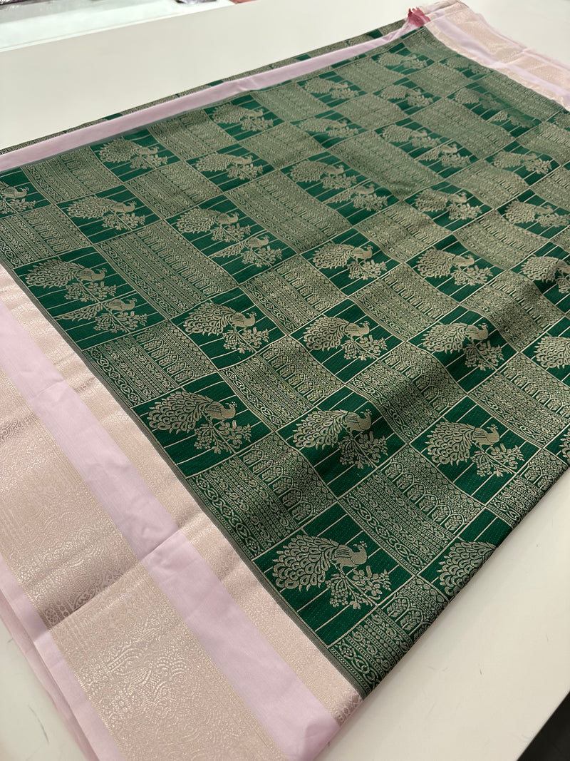 Kuttu Kanchi Tissue Semi Silk🌹-AU6