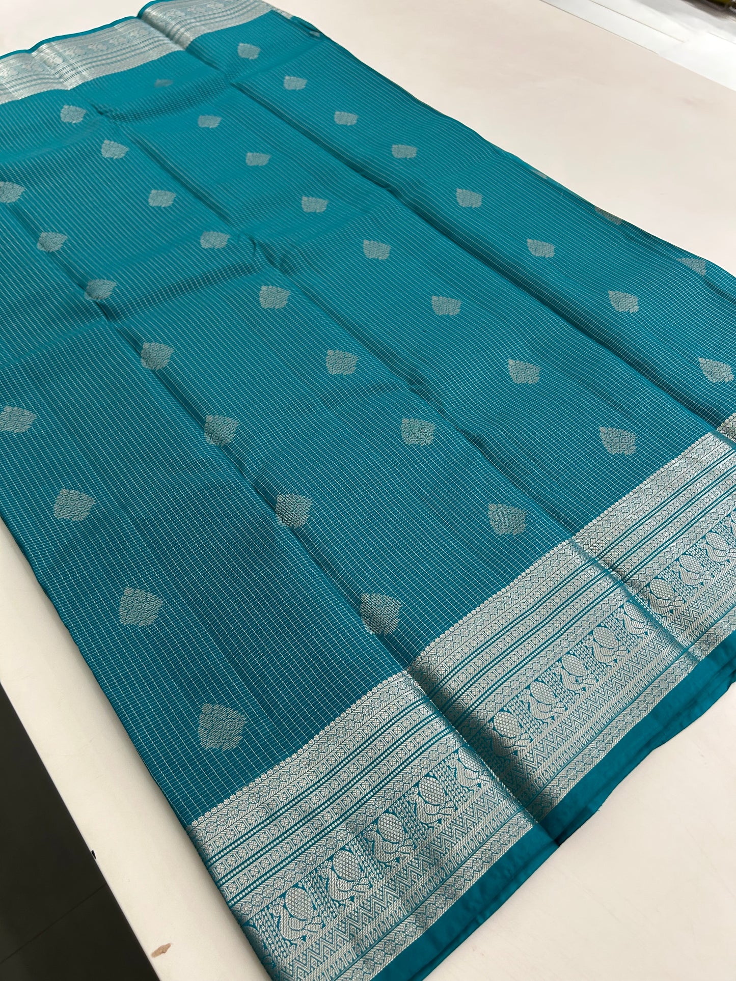 Pure mix silk saree