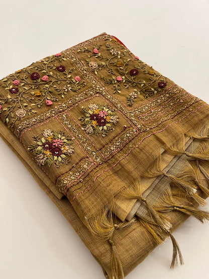 Linen Embroidery Fancy