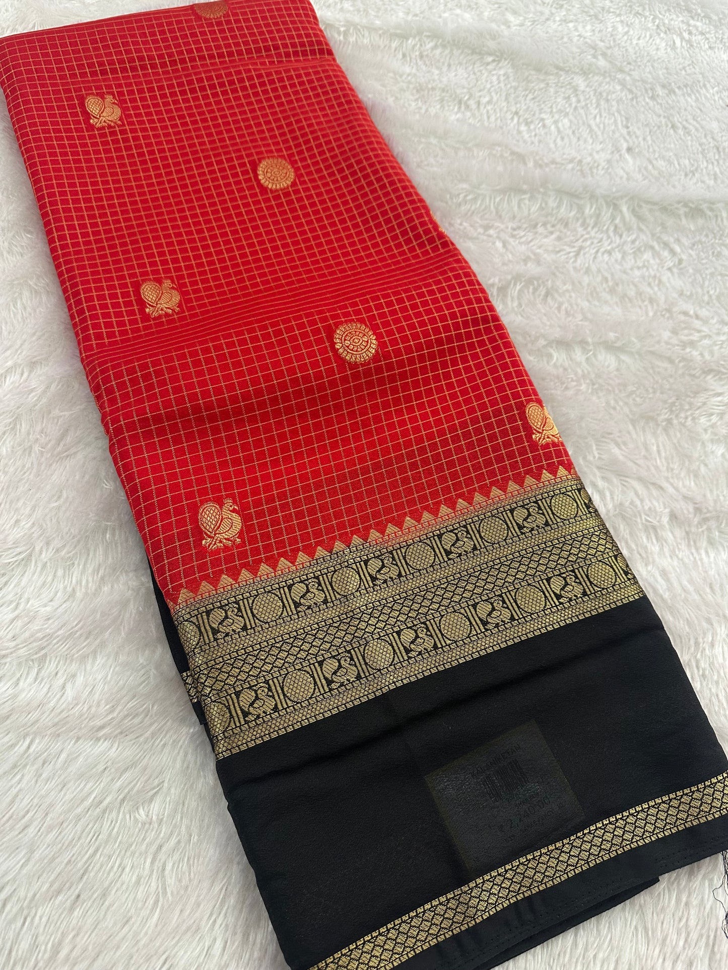 Premium Checks Crape-M13